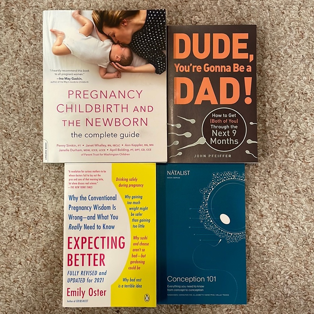 Bundle of pregnancy books